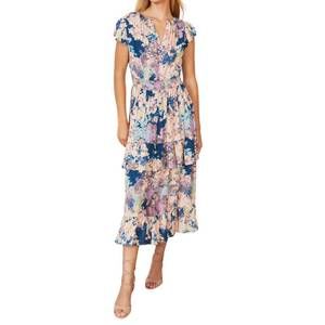 NEW CABALLERO willow dress in lilac fields